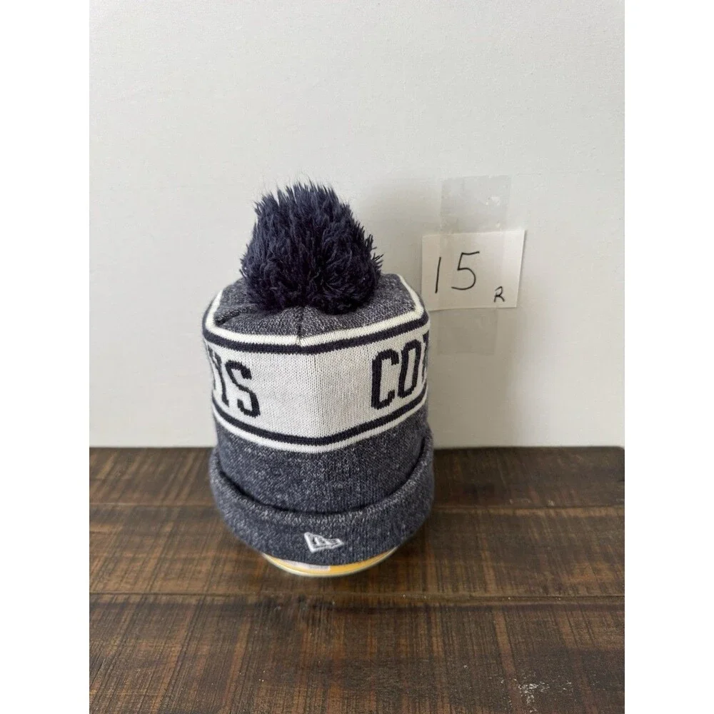 Dallas Cowboys New Era Youth Pom Beanie — NFL Official — Fleece Lined